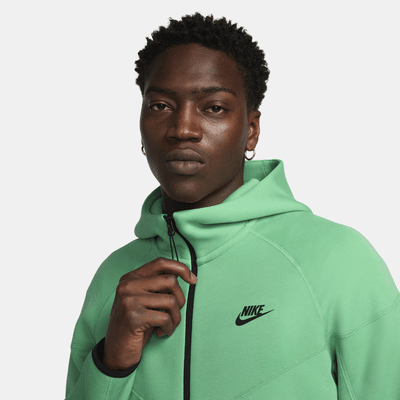 Pánská mikina s kapucí a dlouhým zipem Nike Sportswear Tech Fleece Windrunner