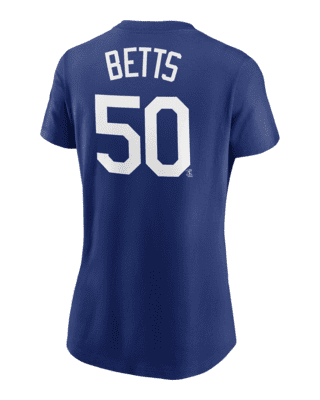 Infant Nike Mookie Betts Royal Los Angeles Dodgers Name & Number T-Shirt
