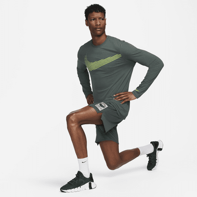 Playera de fitness de manga larga Dri-FIT para hombre Nike. Nike.com
