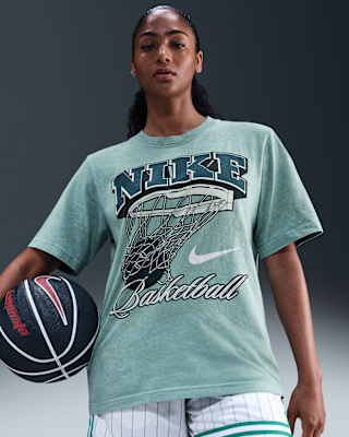 Женская футболка Nike Loose Short-Sleeve Basketball для баскетбола