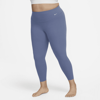 Leggings de cintura alta de 7/8 de baja sujeción para mujer Nike Zenvy (talla grande)