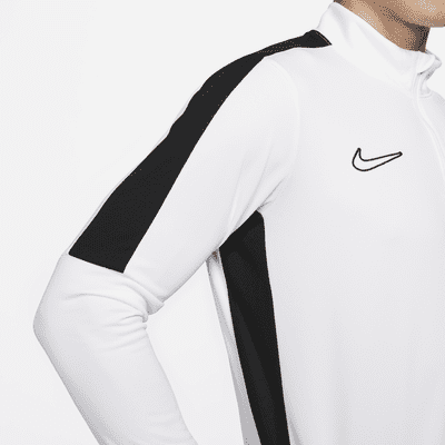 Pánské fotbalové tričko Nike Academy Dri-FIT s polovičním zipem