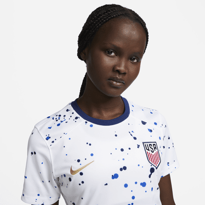 Jersey de fútbol Nike Dri-FIT para mujer USMNT 2023 Stadium local