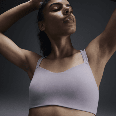 Bra deportivo de baja sujeción con almohadilla para mujer Nike Zenvy Strappy