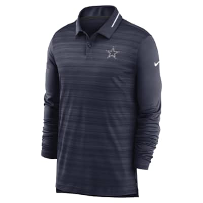 dallas cowboys long sleeve polo
