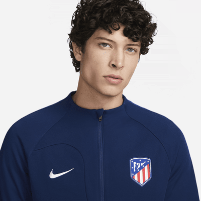 Atlético Madrid Academy Pro Men's Nike Full-Zip Knit Football Jacket ...