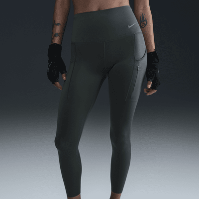 Nike Go Women's Firm-Support High-Waisted 7/8 Leggings with Pockets