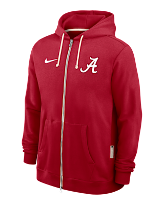 Мужское худи Alabama Sideline Nike Dri-FIT College Full-Zip Hoodie