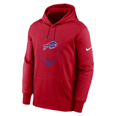 Buffalo Bills Icon Men’s Nike Therma NFL Pullover Hoodie