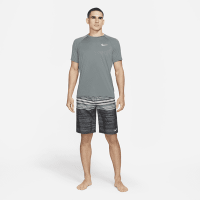 Nike Essential Men's Short-Sleeve Hydroguard Swim Shirt. Nike.com
