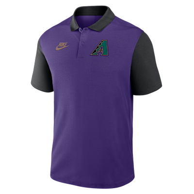 Arizona Diamondbacks Cooperstown Victory Men's Nike Dri-FIT MLB Polo