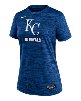 Женская футболка Kansas City Royals Authentic Collection Velocity Nike Dri-FIT MLB