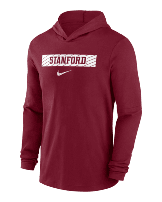 Мужские  Stanford Cardinal Sideline Nike Dri-FIT College Long-Sleeve Hooded Top