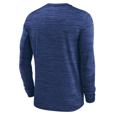 Nike Dri-FIT Velocity Athletic Stack (NFL New York Giants) Men's Long-Sleeve T-Shirt