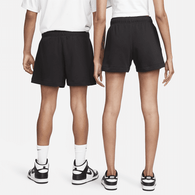 Shorts de tiro medio para mujer Nike Sportswear Club Fleece