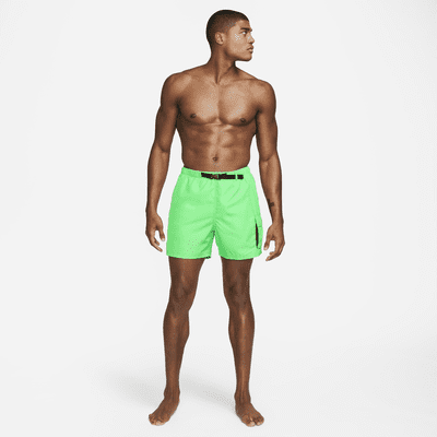 Nike Men's 5" Belted Packable Swim Trunks