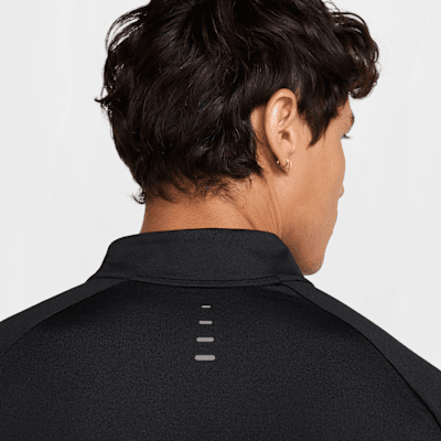 Maglia da running con zip a 1/4 Dri-FIT Nike Stride – Uomo