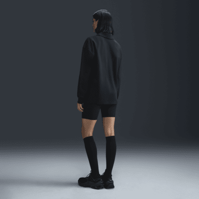 Oversized, langærmet Nike Sportswear Essential-polo til kvinder