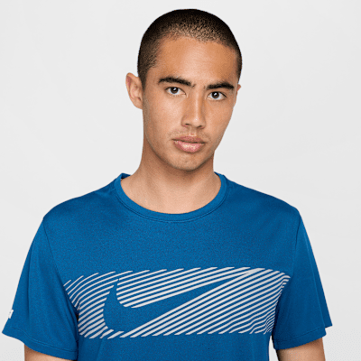 Nike Miler Flash Men's Dri-FIT UV Short-Sleeve Running Top