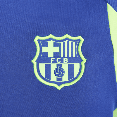 FC Barcelona Strike Third Nike Dri-FIT Fußball-Drill-Oberteil aus Strickmaterial (Herren)