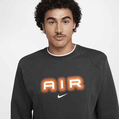 Nike Air Men's Fleece Crew-Neck Sweatshirt