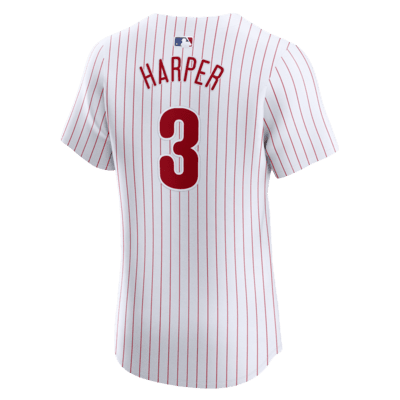 Jersey Nike Dri-FIT ADV de la MLB Elite para hombre Bryce Harper Philadelphia Phillies