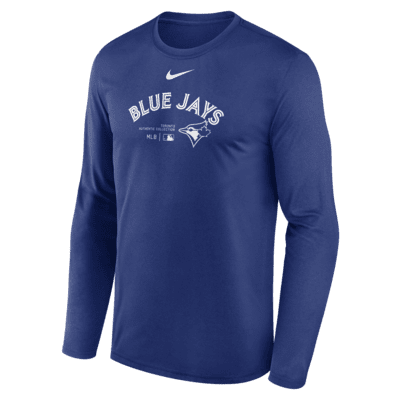 Toronto Blue Jays Authentic Collection Practice Men's Nike Dri-FIT MLB Long-Sleeve T-Shirt