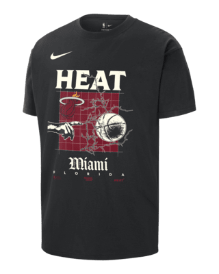 Мужская футболка Miami Heat Courtside Nike NBA Max90