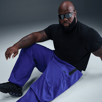 Nike Tech geweven oversized herenbroek