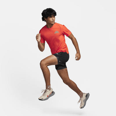 Maglia da running a manica corta Dri-FIT Nike Trail Solar Chase – Uomo