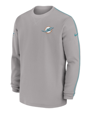 Мужские  Miami Dolphins Sideline Coach Men’s Nike NFL Long-Sleeve Top