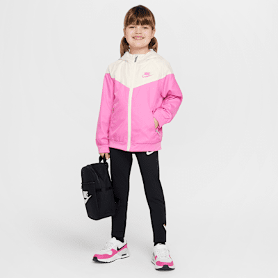 Chamarra Windrunner para niños talla pequeña Nike