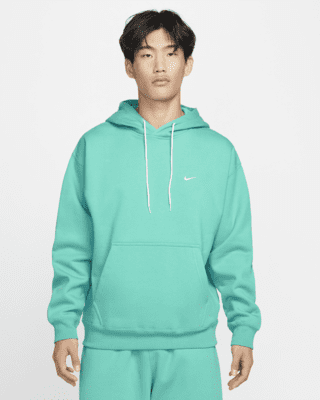 nike solo swoosh fleece hoodie