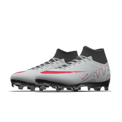 Nike Mercurial Superfly 9 Academy By You Custom Firm Ground Soccer Cleats. Nike