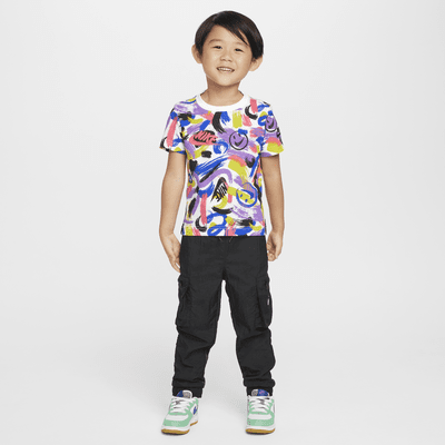 Playera estampada infantil Nike "Express Yourself"