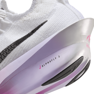 Damskie buty startowe do biegania po asfalcie Nike Alphafly 3