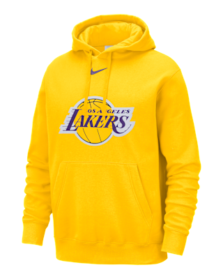 Мужское худи Los Angeles Lakers Club Nike NBA Pullover Hoodie