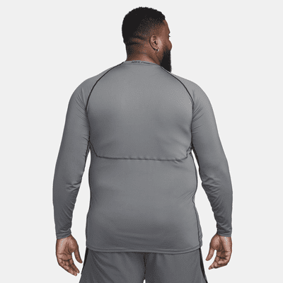 Camiseta de manga larga y ajuste entallado para hombre Nike Pro Dri-FIT ...
