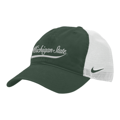 Michigan State Heritage86 Nike College Trucker Hat