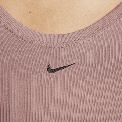 Nike Sportswear Chill Knit Women's Tight Scoop-Back Long-Sleeve Mini ...