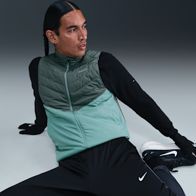 Nike Men's Therma-FIT Repel Synthetic-Fill Running Gilet