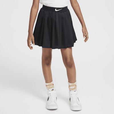 Falda Dri-FIT Tempo plisada para niñas talla pequeña Nike Sportswear