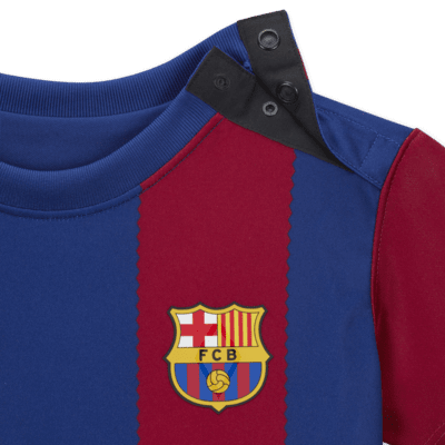 F.C. Barcelona 2023/24 Home Baby/Toddler Nike Dri-FIT 3-Piece Kit. Nike SK