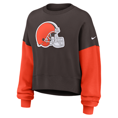 Cleveland Browns Women's Nike NFL Pullover Crew