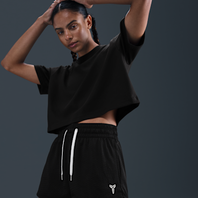 Shorts de básquetbol de malla para mujer Kobe