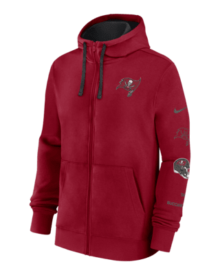 Мужское худи Tampa Bay Buccaneers Club Nike NFL Full-Zip Hoodie