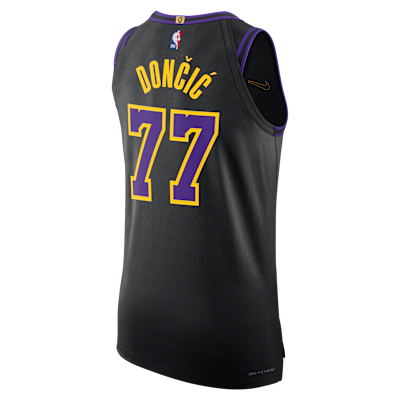 Jersey Nike Dri-FIT ADV NBA Authentic para hombre Los Angeles Lakers City Edition
