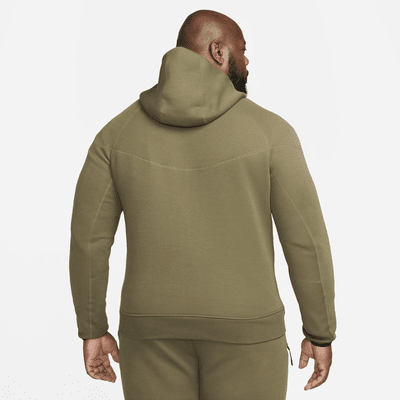 Nike Sportswear Tech Fleece Windrunner cipzáras, kapucnis férfipulóver