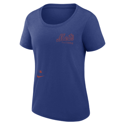 New York Mets Authentic Collection Early Work Women's Nike Dri-FIT MLB T-Shirt