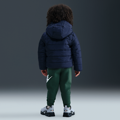 Chamarra acolchada/polar reversible para bebé Nike